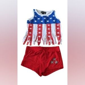 4th of July baby girl outfit 12m 🇺🇸